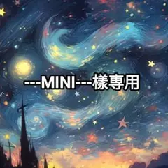 ---MINI---樣専用ページ(同梱追加）