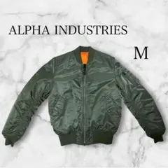極美品 ALPHA INDUSTRIES MA1 フライトジャケット ミリタリー