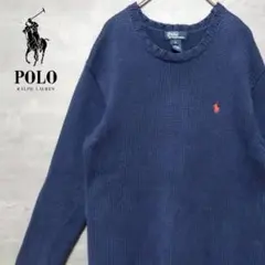 ロゴニットオーバーサイズ