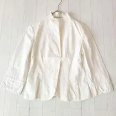 美品 ナラカミーチェ ジャケット 麻 小さいサイズのサムネイル