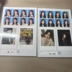 seju 証明写真 夏川メガン 田仲埜愛 フォトセット