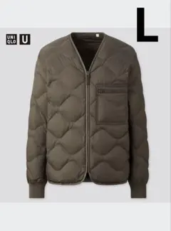 ユニクロU リサイクルダウンジャケット ダークグリーン UNIQLO ユー