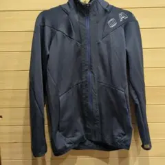 Oakley ネイビー フルジップ パーカー JPN M