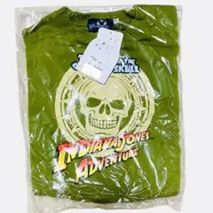 新品未使用　キッズ　トレーナー　インディ・ジョーンズ・アドベンチャー　グリーン