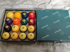 aramith アラミス ビリヤード ボール セット 2-1/4インチ 箱付き