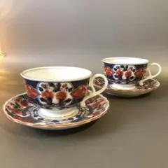 新品未使用　有田焼　古伊万里様　宝泉窯　スープカップ　ソーサー　皿 Amazon.co.jp: 有田焼 古伊万里様 宝泉窯 スープカップ ソーサー