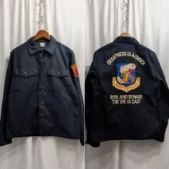 美品 COOTIE クーティー 刺繍 ミリタリージャケット S