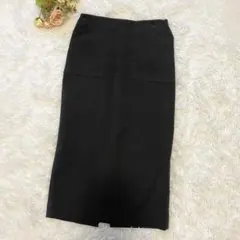 Spick&Span ウォッシャブルストレッチタイトスカート　ブラック　36のサムネイル