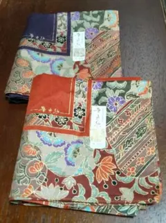 夢更紗 ハンカチ2枚セット 袱紗などリメイクに