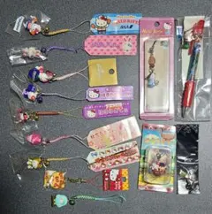 ハローキティ ご当地キティ ストラップ 根付け まとめ売り 13点セット