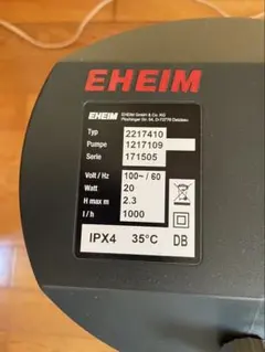 EHEIM フィルター 1215089 中古　難あり EHEIM エーハイム サブフィルター SF2215 (適合機種:外部