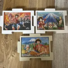 ONE PIECE ミニパズル 150ピース完成品 静岡 富士山　3個セット