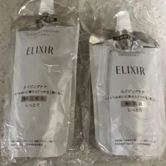 ELIXIR リフトモイストローション 化粧水 乳液 詰替セット しっとり