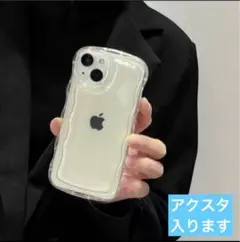 iPhone17 アクスタ ケース シェイカー 韓国 クリア