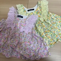 moujonjon 花柄チュニック