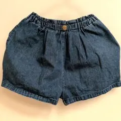テータテート デニムショートパンツ かぼちゃパンツ 95