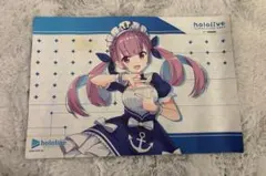 ホロライブ ラバーマット 湊あくあ プ プレイマット　   マウスパッド : 湊あくあ プレイマット スリーブ ホロ ライブ jimmy