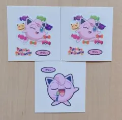 ポケモンパンシール　デコキャラシール　デコキャラシール216 プリン
