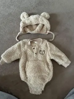 フリースロンパース 60