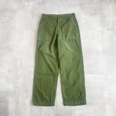 1960's US ARMY コットンサテン ユーティリティ ベイカーパンツ