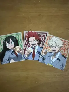 僕のヒーローアカデミア ステッカー 3枚セット ヒロアカ　セブン