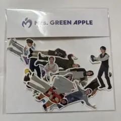 MrsGREENAPPLEシール4枚セット＋ライラックキーホルダー - メルカリ