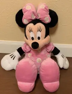 ミニーマウス ぬいぐるみ 約50cm ピンク