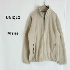 UNIQLO ユニクロ　フリースジャケット　M ジップアップ　長袖