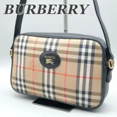BURBERRY ショルダーバッグ カメラバッグ ノバチェック シャドーホース