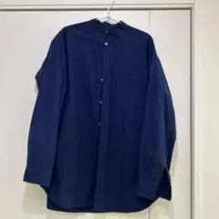 スタンドカラーシャツ l