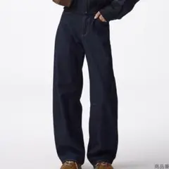 バレルレッグジーンズ 丈長め XS