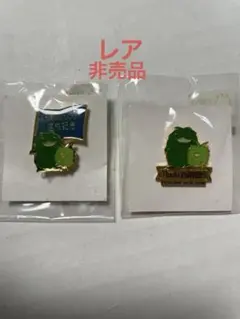 EXPO2025 ミャクミャク ピンバッジ グリーン 2個セット - メルカリ