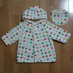 ミキハウスファースト　バスポンチョ+スタイセット