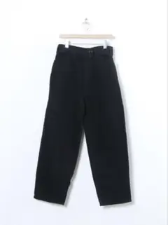 COMOLI ベルテッドデニムパンツ BLACK size3のサムネイル
