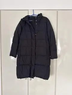 無印良品 ダウンコート ブラック 黒