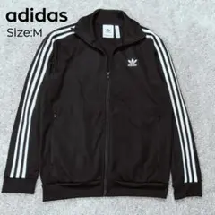 美品 M adidas ベッケンバウアー トラックジャケット ブラック ホワイト