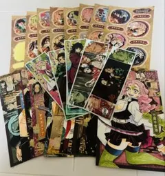 鬼滅の刃 シール・ステッカー・ポストカードセット