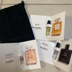 CHANEL 香水サンプルセット ポーチ付き
