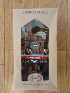 マグネット付時計　STRASBOURG CUCKOO CLOCK フランスお土産