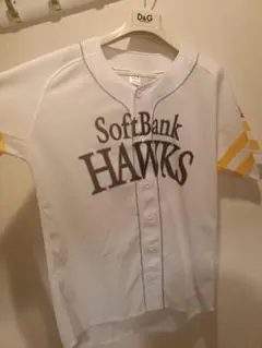 SoftBank Hawks ユニフォーム 白/黄色