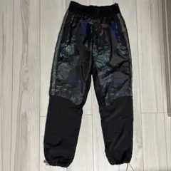 adidas アディダス　ナイロンパンツ カラフル葉柄　　トレーニング