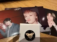 StrayKids アイエン EXHIBITION ピンバッジ ポストカード
