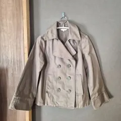 HUSHUSH ショートトレンチコート サイズ２　Aラインコート