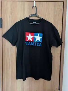TAMIYA 星ロゴ Tシャツ Lサイズ 黒のサムネイル