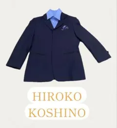 HIROKO KOSHINO スーツ セット ブラック 黒　卒業　長ズボン 結婚