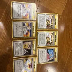 ポケモンカード 旧裏面 カツラのクイズ トレーナーカード まとめのサムネイル