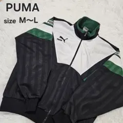 【希少】プーマ　トラックジャケット　90's　ヒットユニオン　刺繍　ロゴ