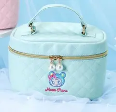 メゾピアノ　一番くじ　バニティポシェット　ブルー　mezzo piano