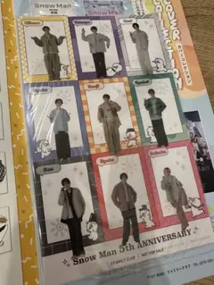 Snowman スノーマン ファンクラブ会報特典 着せ替え 未開封