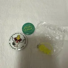 み*ん様 ヒステリックミニ ヒステリックグラマー 缶バッジ キーホルダー